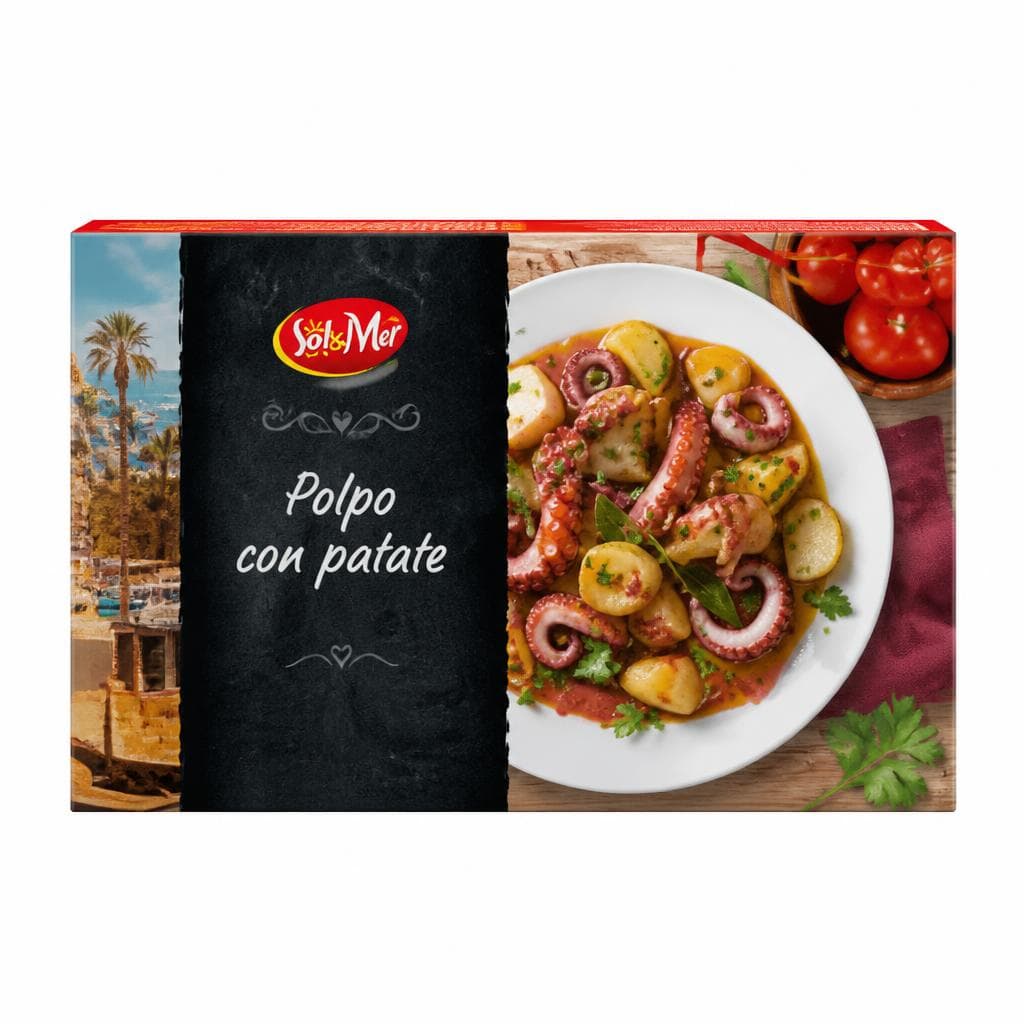 Polpo con patate, 400 g confezione Sol&Mar – Lidl