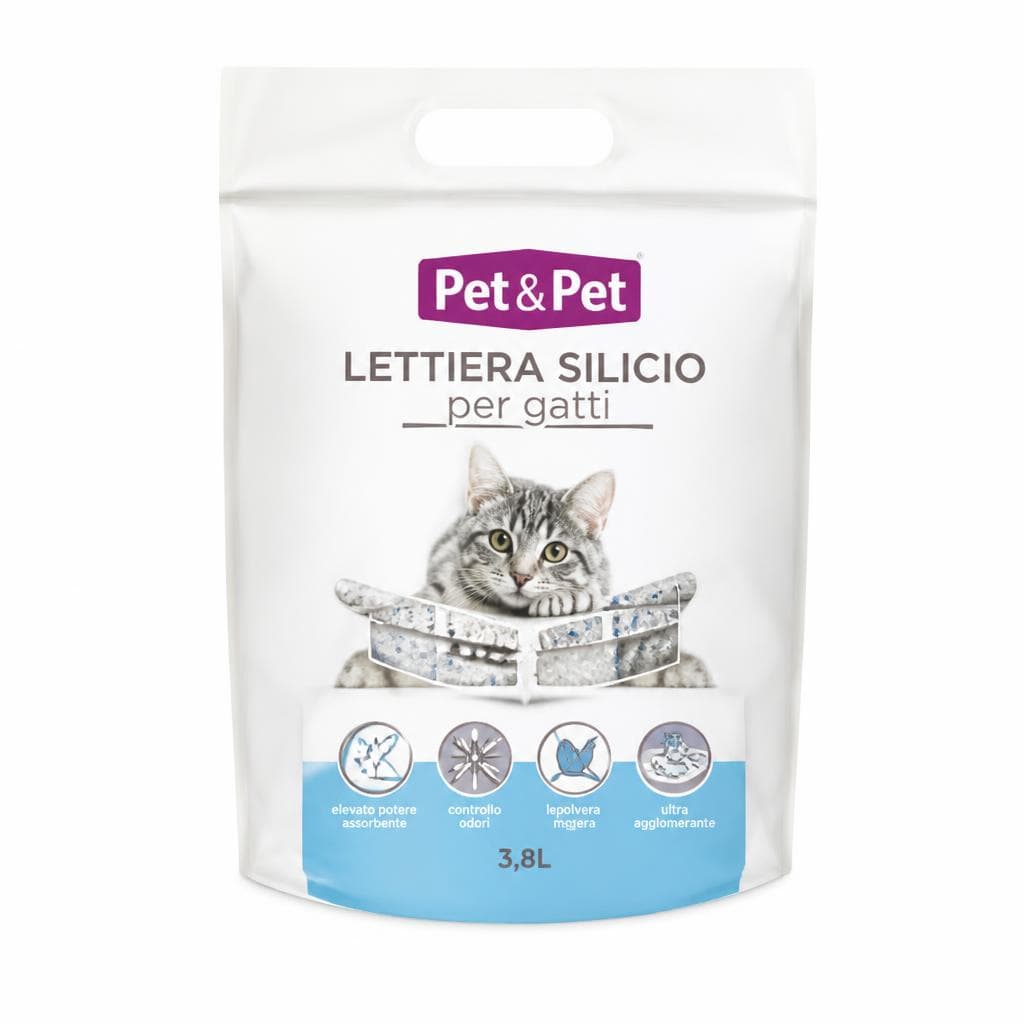 Pet&Pet lettiera silicio, 3,8 L – Panorama