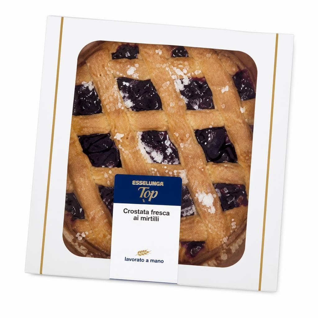 Crostata fresca ai mirtilli Esselunga Top 550 g in offerta da Esselunga