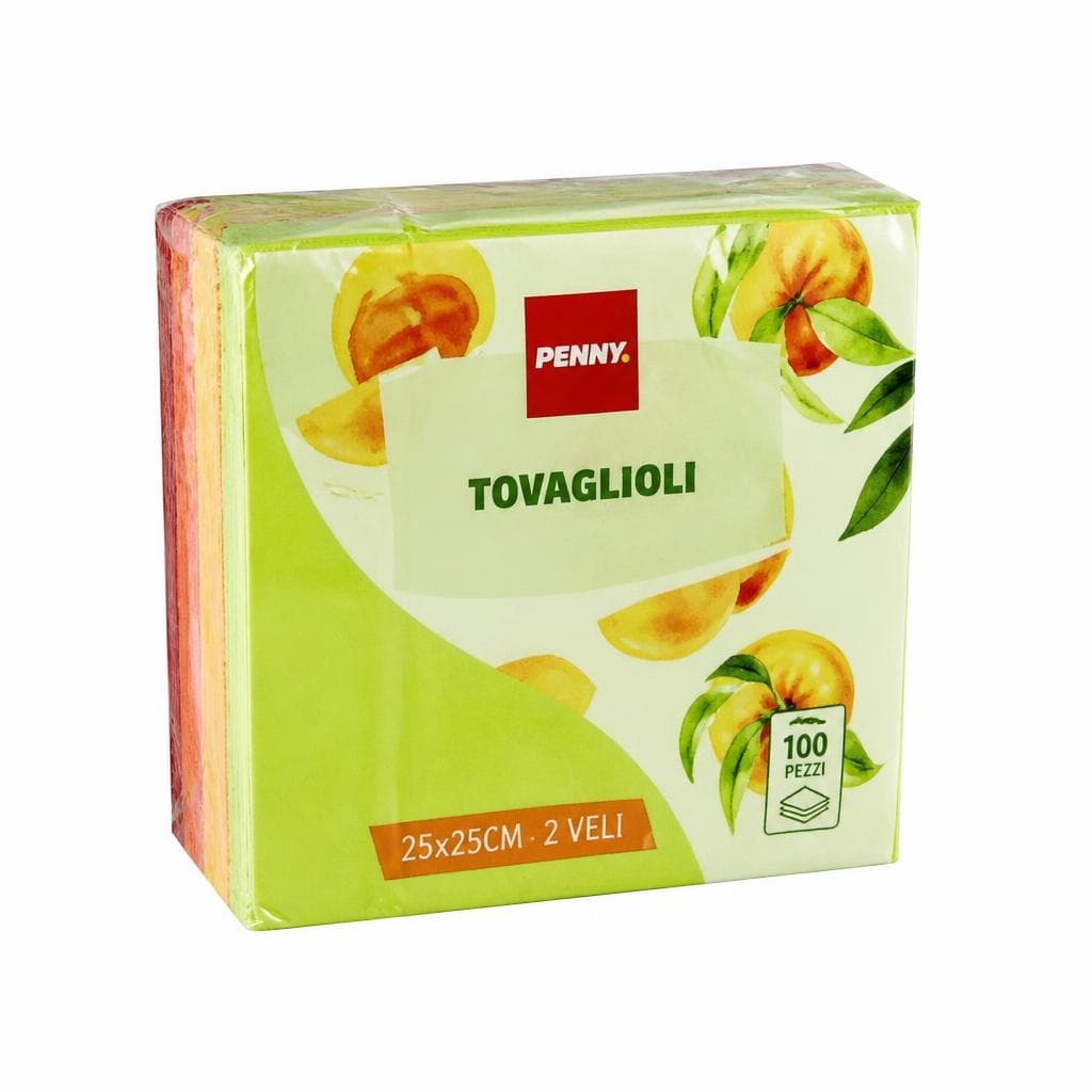 Penny tovaglioli colorati, 3 confezioni – Penny