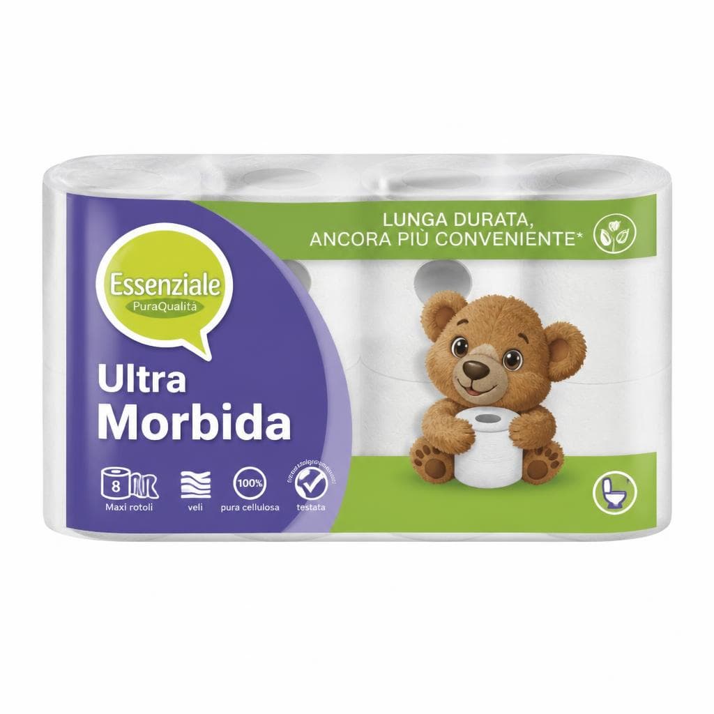 Carta Igienica Essenziale, Conf. 8 pz – Carrefour