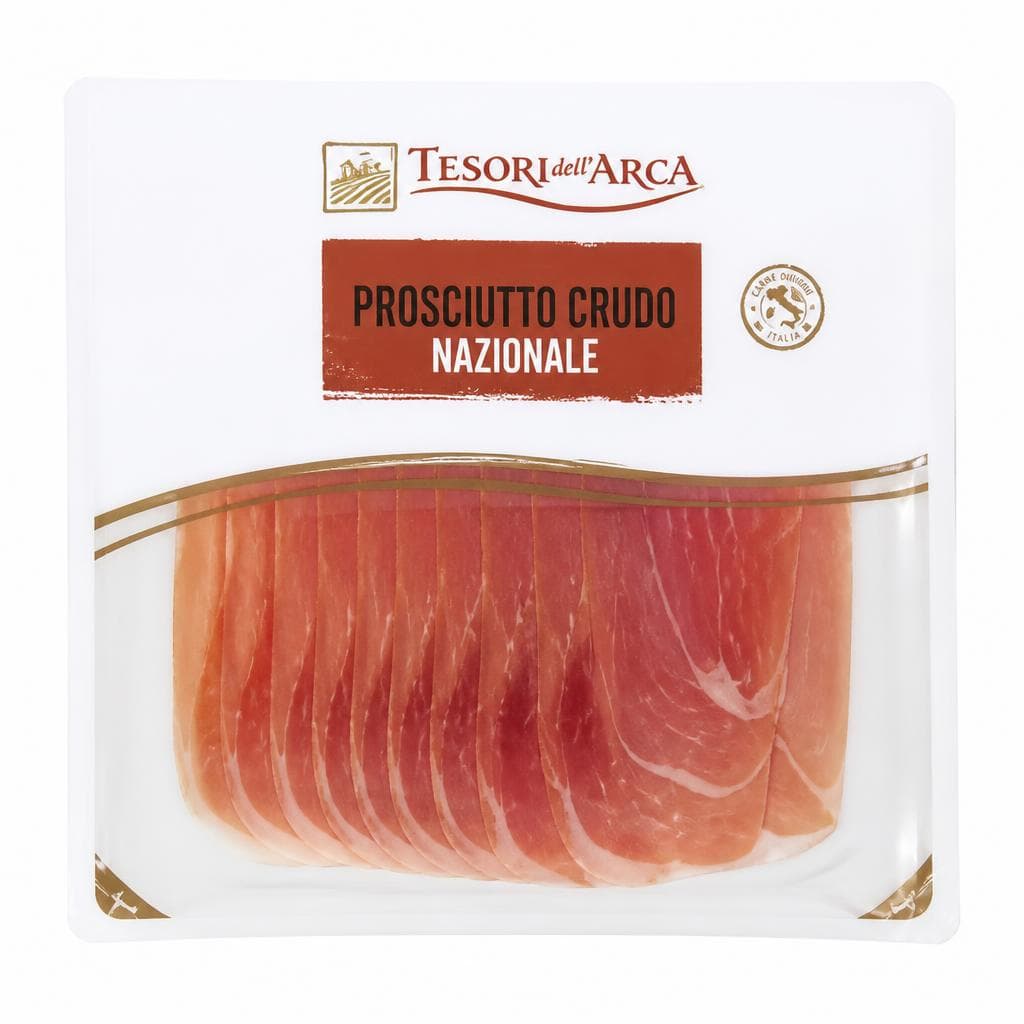 Prosciutto crudo nazionale 100 g Tesori dell'Arca in offerta da Panorama