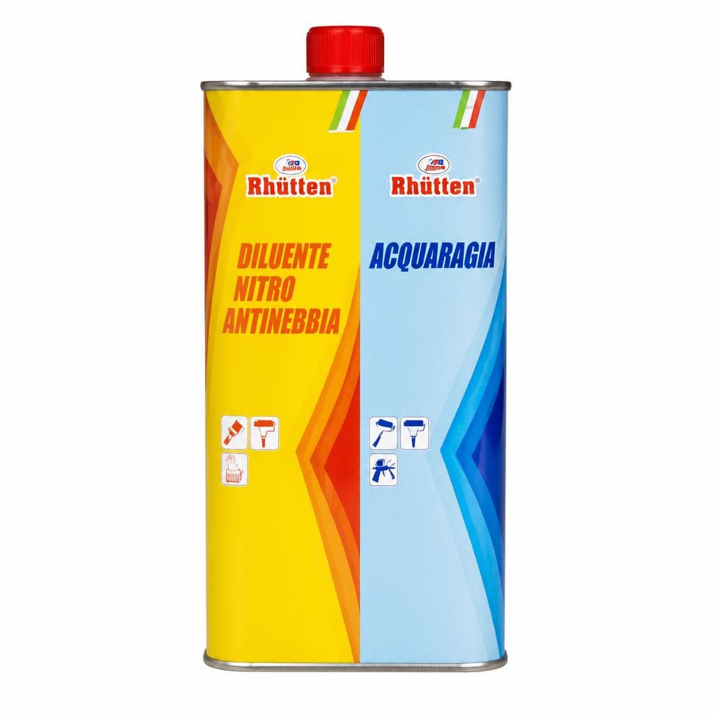 Acquaragia o diluente nitro, 1 litro Rhutten – Il Gigante