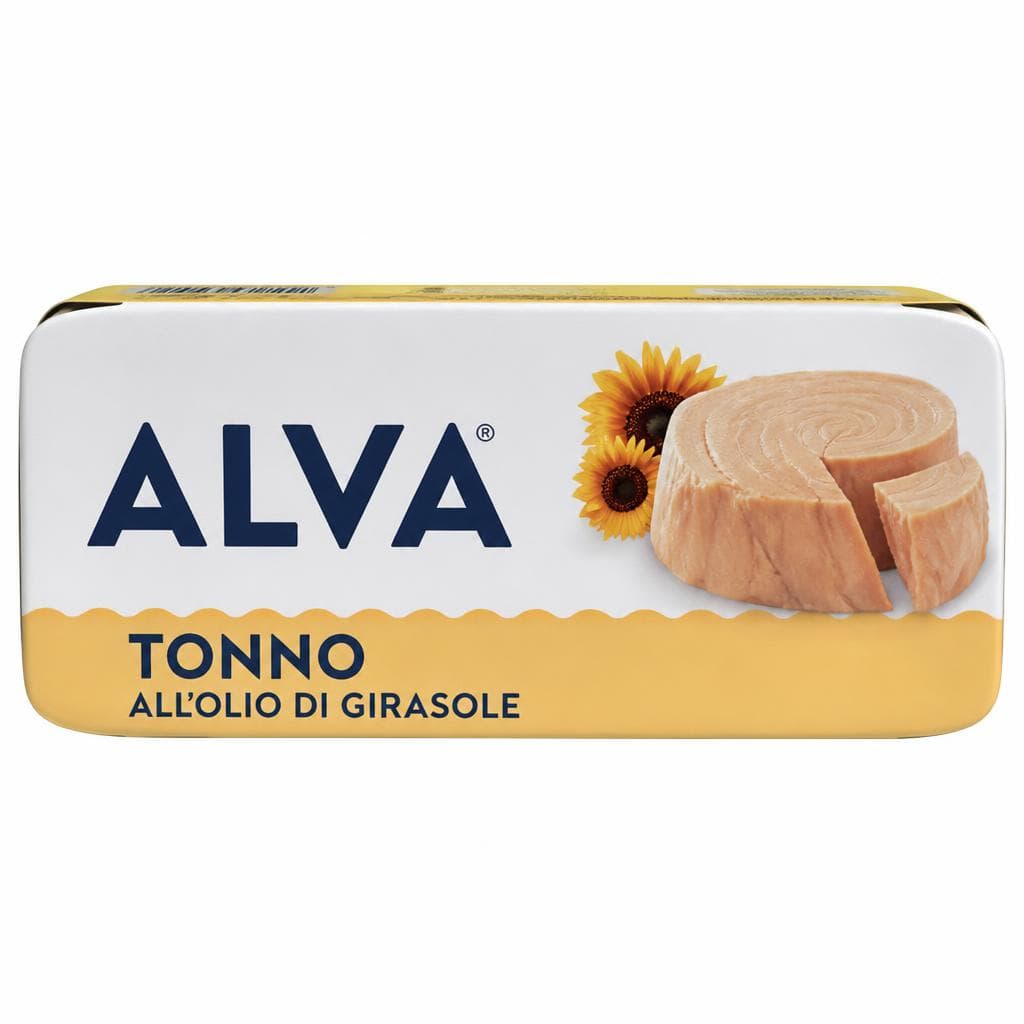Alva tonno all'olio di girasole, 8 x 70 g – Dpiù
