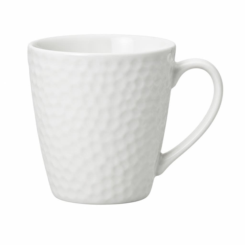 Tazza bianca goffrata – Risparmio Casa