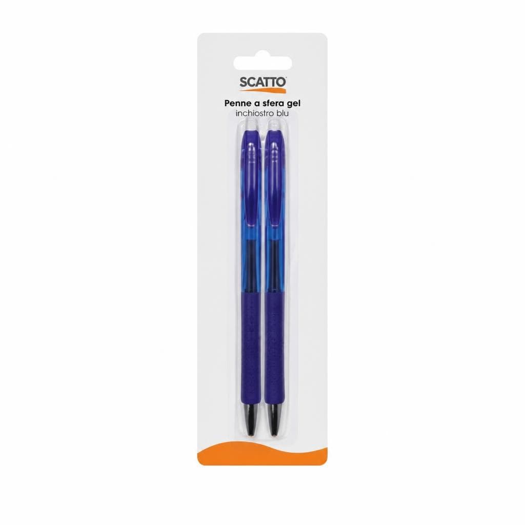 Penne a sfera gel, 2 pezzi Scatto – Panorama