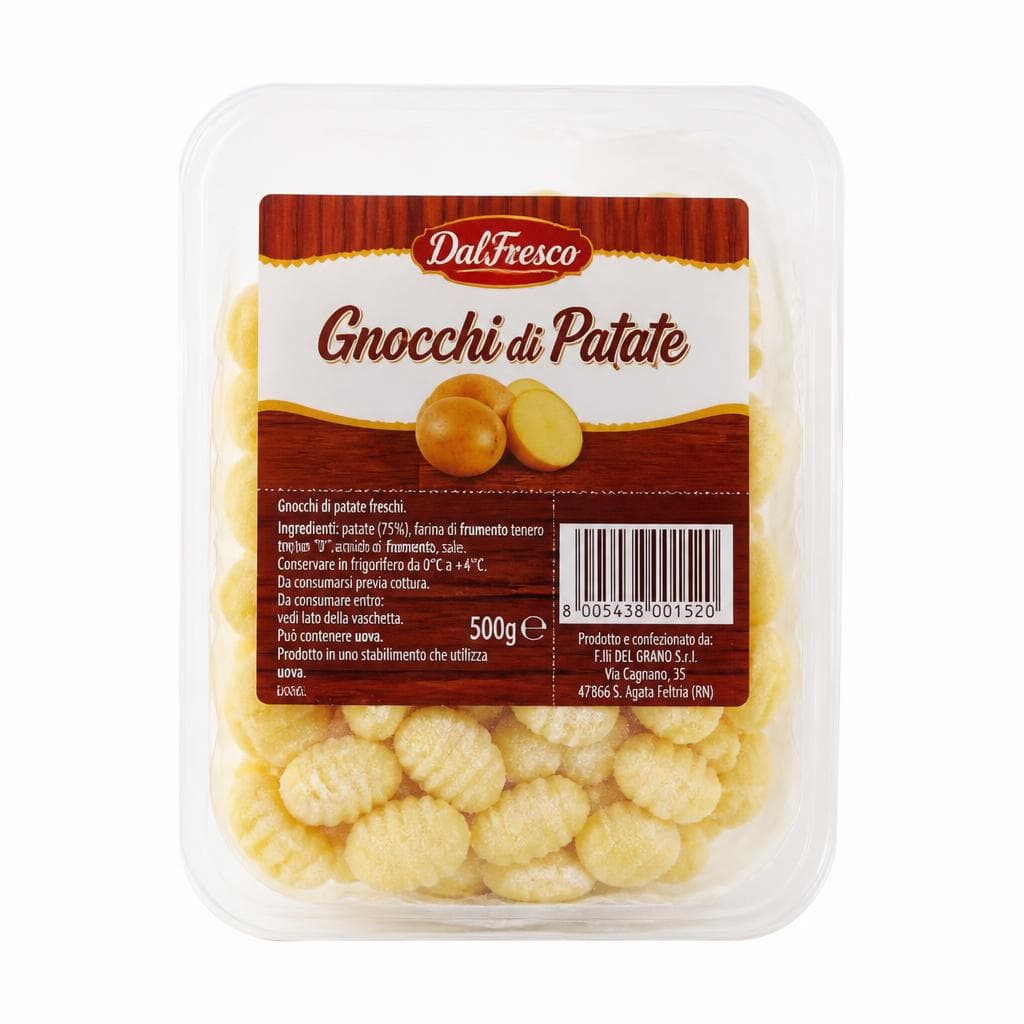 F.lli Del Grano gnocchi di patate, 2 x 500 g – Dpiù