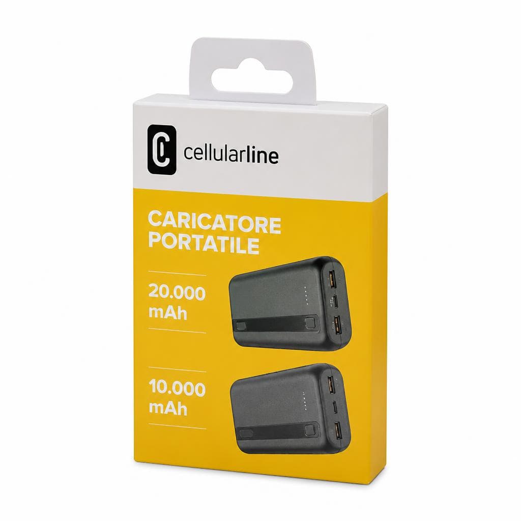Cellularline caricatore portatile, 10.000 mAh – Unieuro