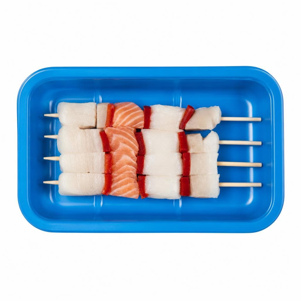 Arrosticino pesce e molluschi 200 g IDEA GRILL in offerta da Bennet