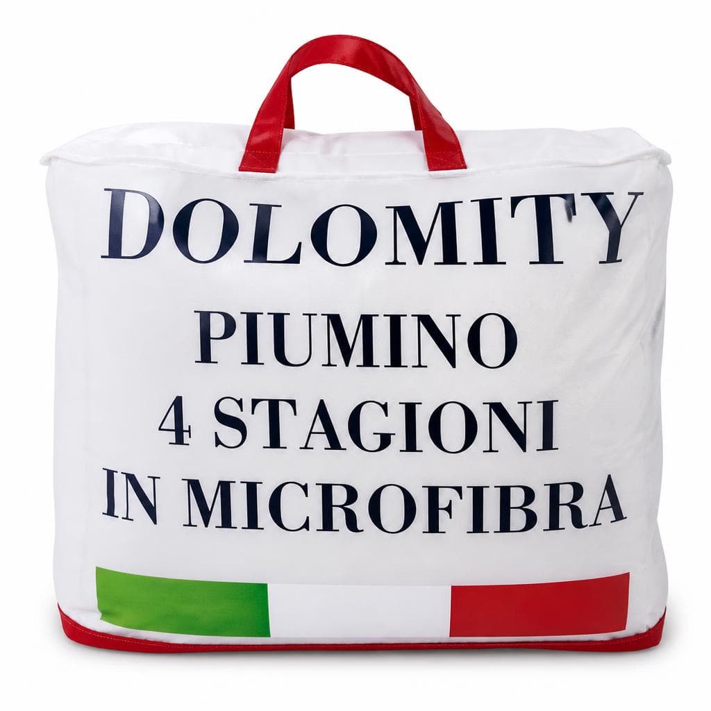 Piumone 4 stagioni, 1 piazza, cm 155x200 Dolomiti – Bennet