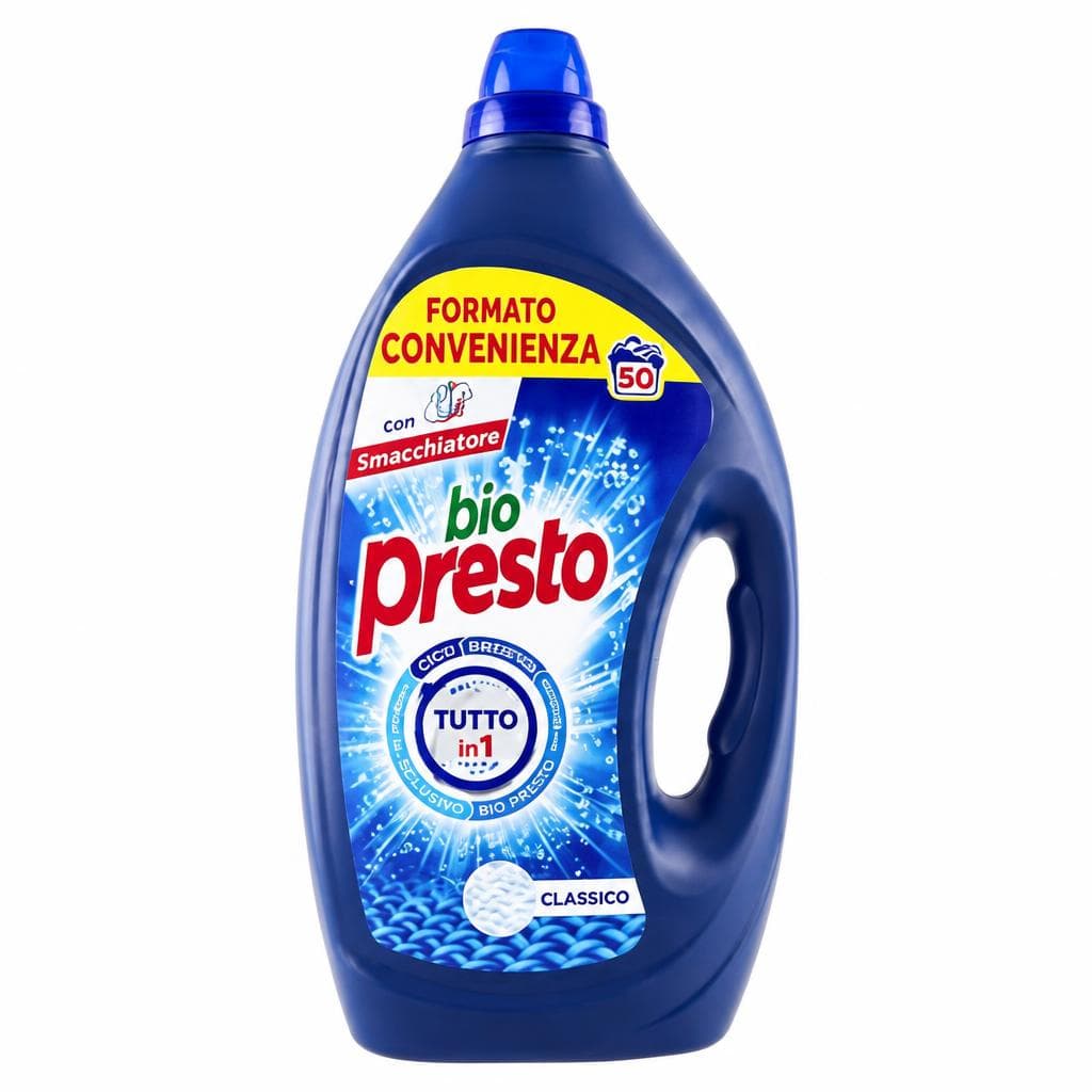 Detersivo liquido per lavatrice, 50 lavaggi Bio Presto – Iper La grande i