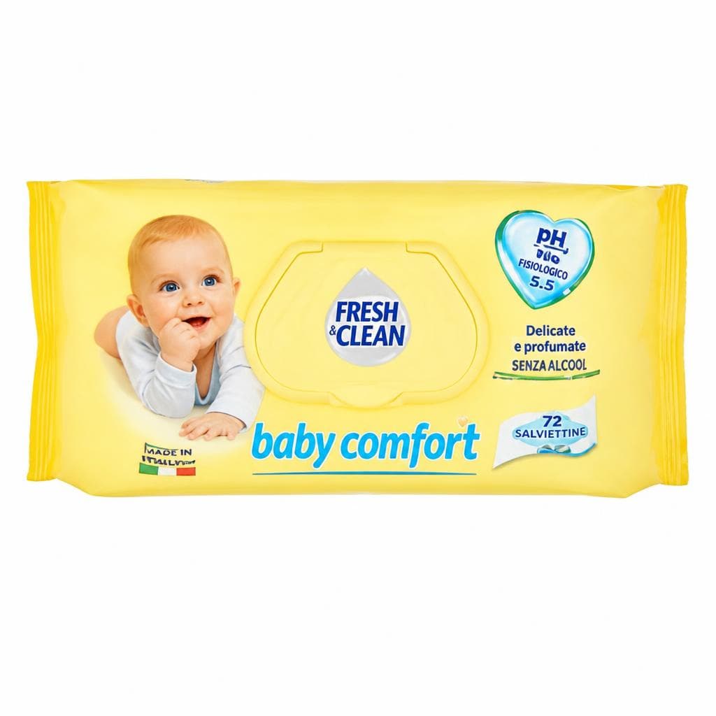 Salviettine umidificate Fresh&Clean, 72 pezzi – Esselunga