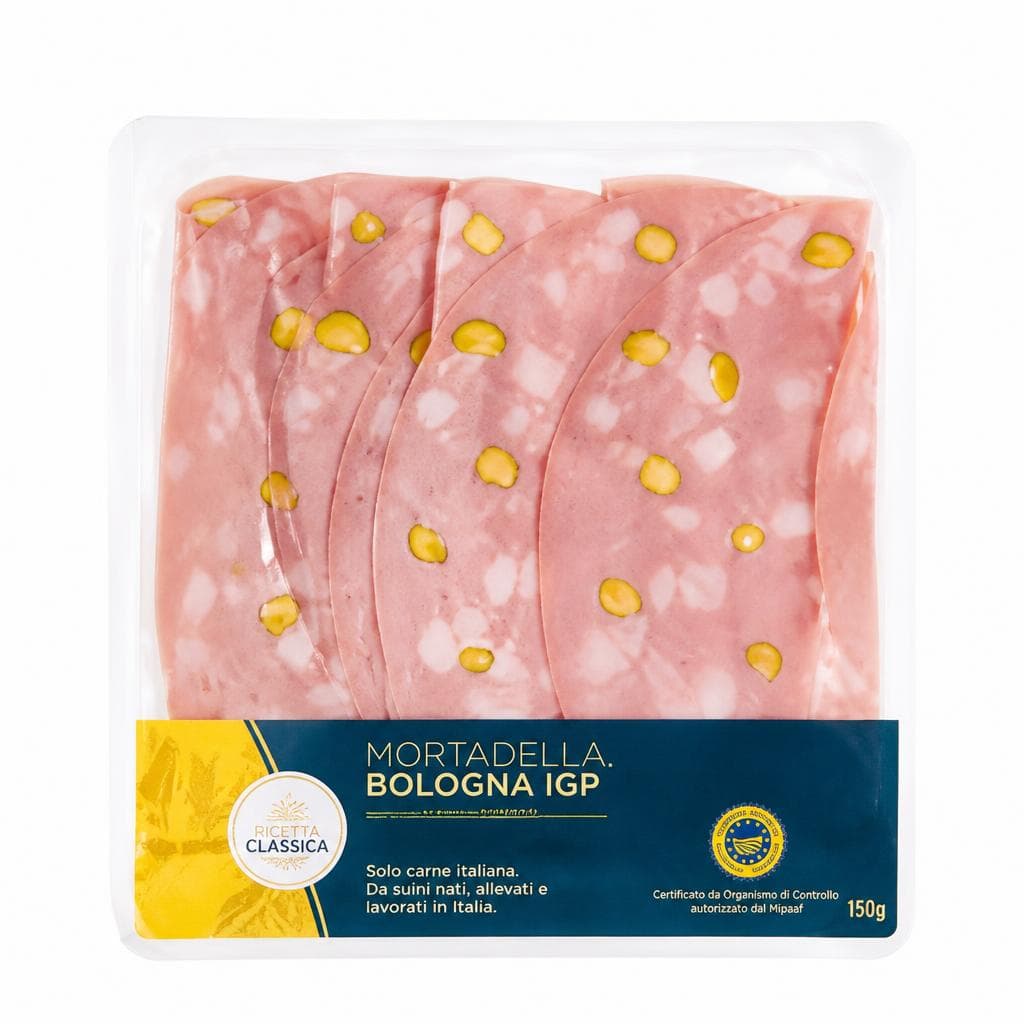 Mortadella Bologna IGP, 150 g REGIONE CHE VAI – ALDI