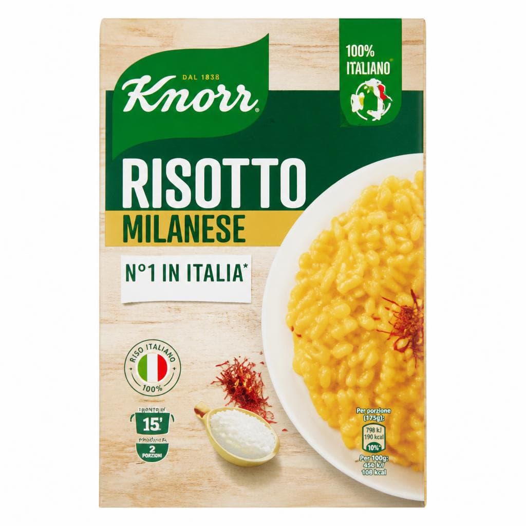 Risotto pronto Knorr, 175 g – Bennet