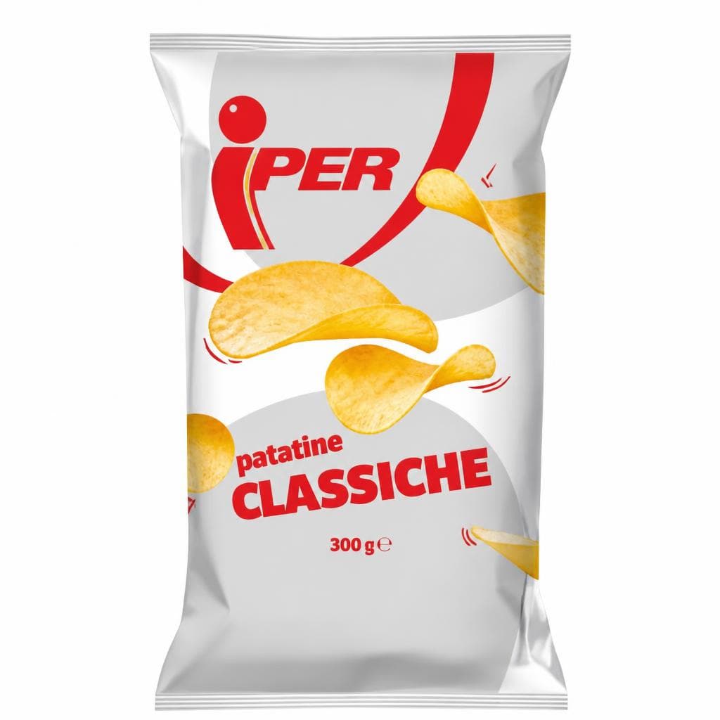 Patatine classiche, 300 g Iper – Iper La grande i
