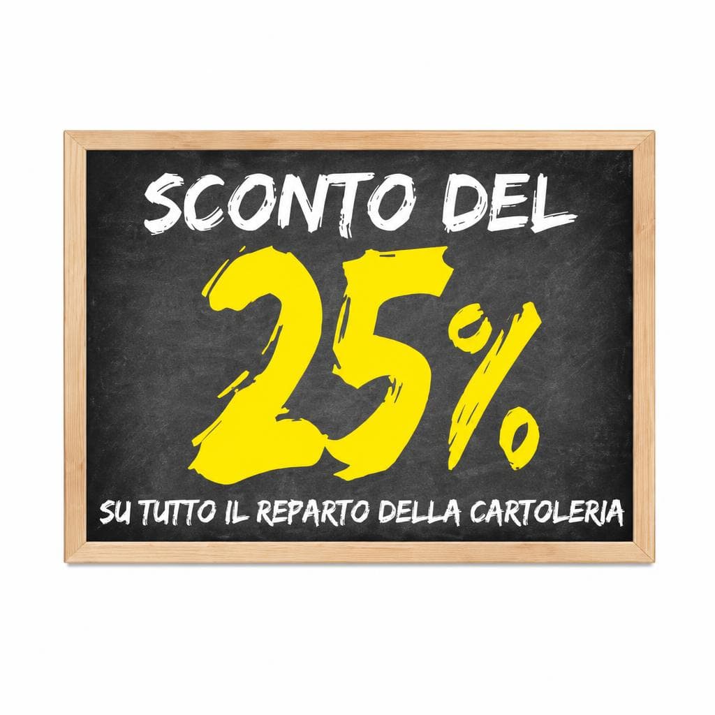 Sconto su tutto il reparto cartoleria in offerta da Risparmio Casa