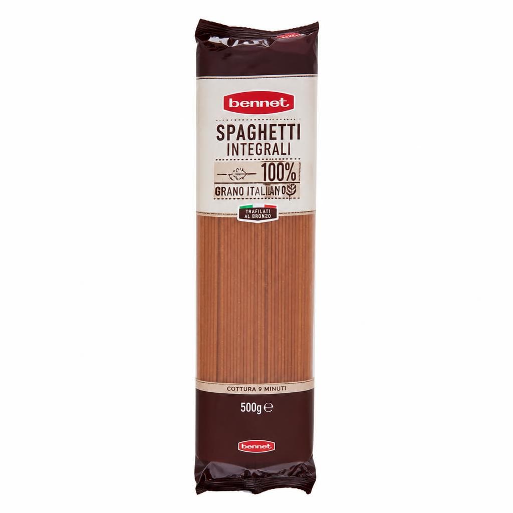 Pasta integrale 100% grano italiano Bennet, 500 g – Bennet