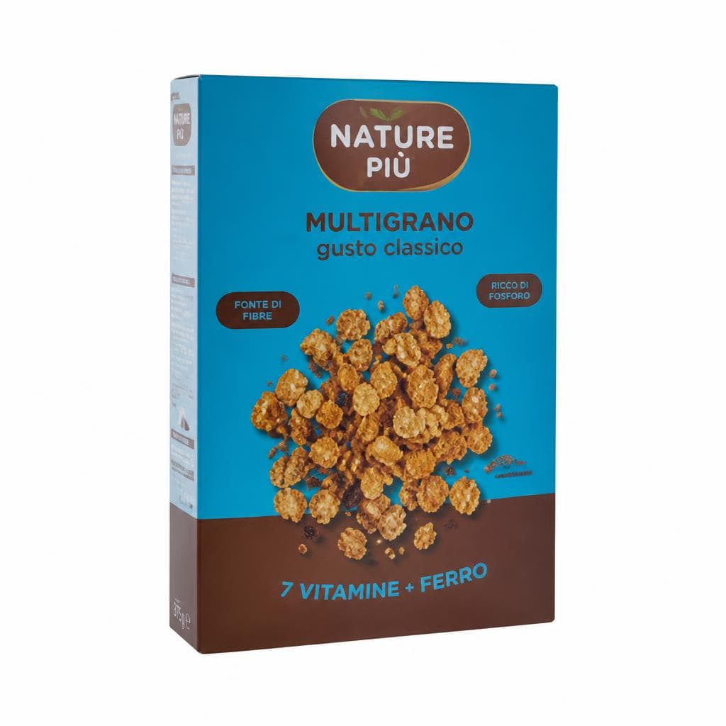 Nature Più cereali multigrano gusto classico, 375 g – MD