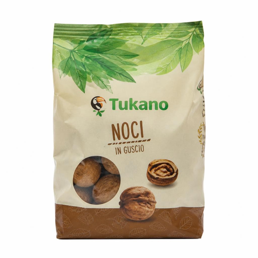 Tukano noci in guscio, 400 g – Dpiù