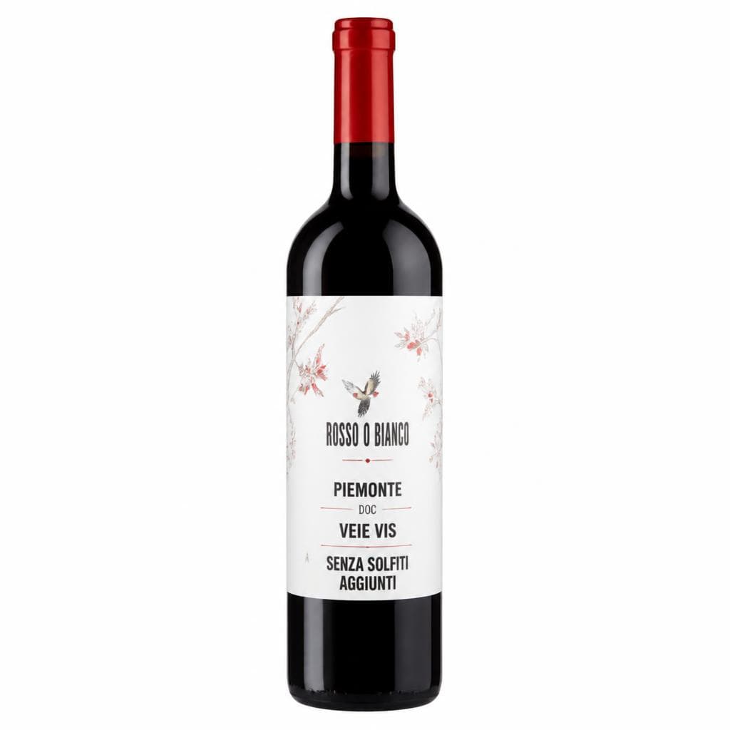 Rosso o bianco Piemonte DOC Veie Vis senza solfiti aggiunti, 75 cl – Il Gigante