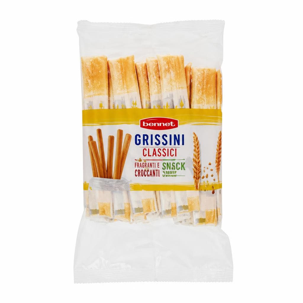 Grissini classici Bennet, conf. da 30 monoporzioni, 350 g – Bennet