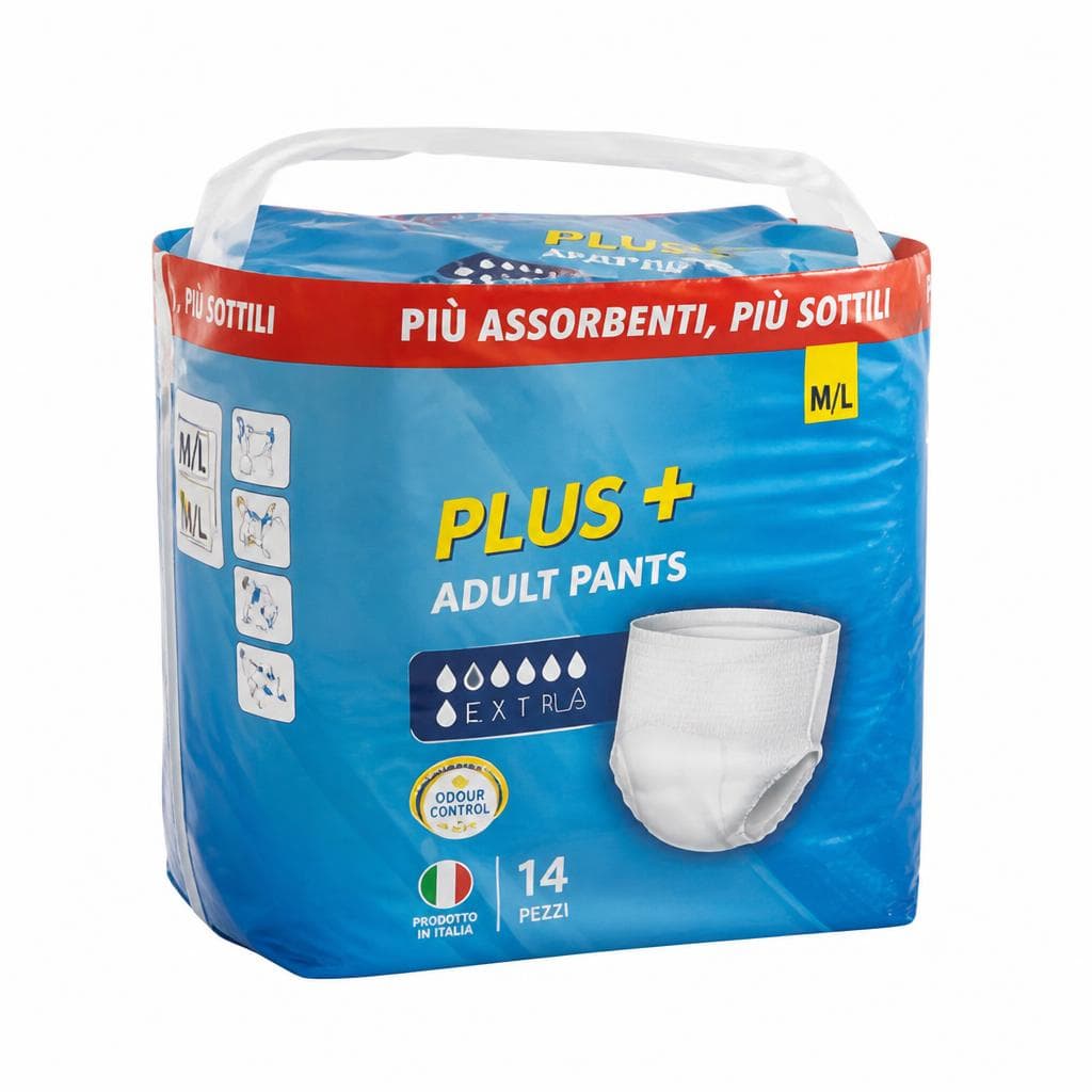 Pants Plus M/L, 14 pezzi – Risparmio Casa
