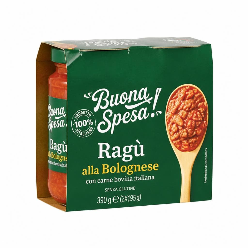 Buona Spesa! sugo alla bolognese, 190 g x 2 – MD