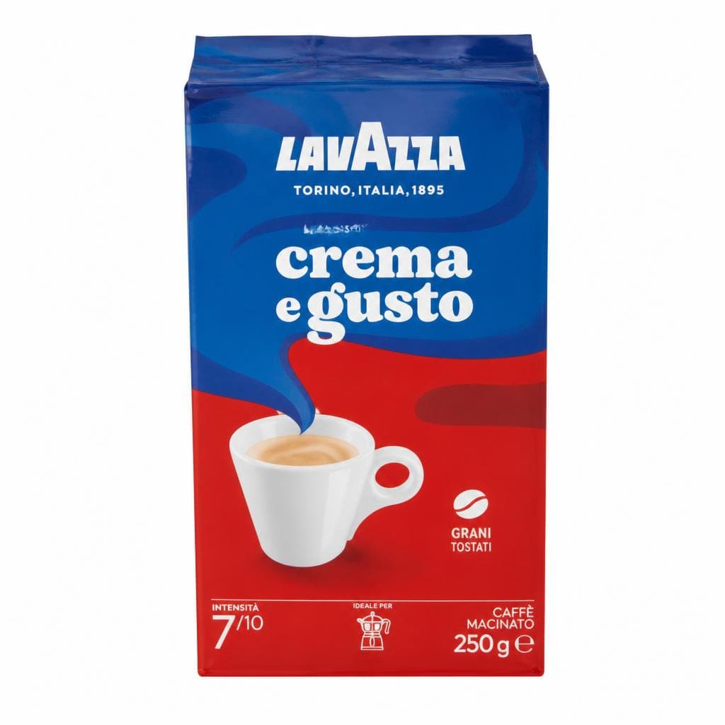 Caffè macinato Lavazza Crema e Gusto Classico, 250 g – Carrefour