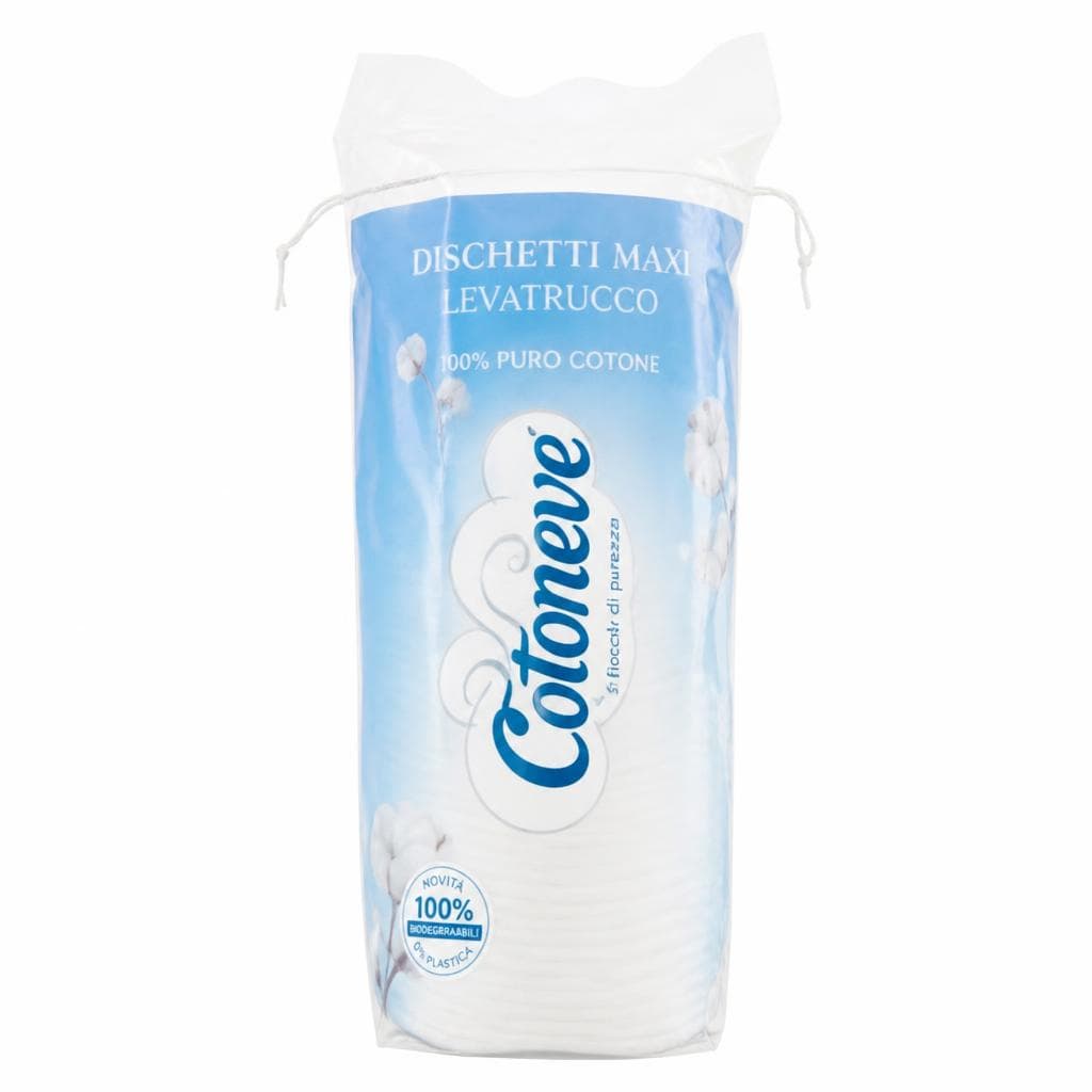 Cotoneve dischetti maxi levatrucco 50 pezzi in offerta da Panorama