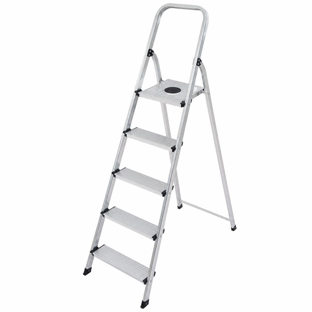 Scala in acciaio/alluminio 6 gradini in offerta da Risparmio Casa