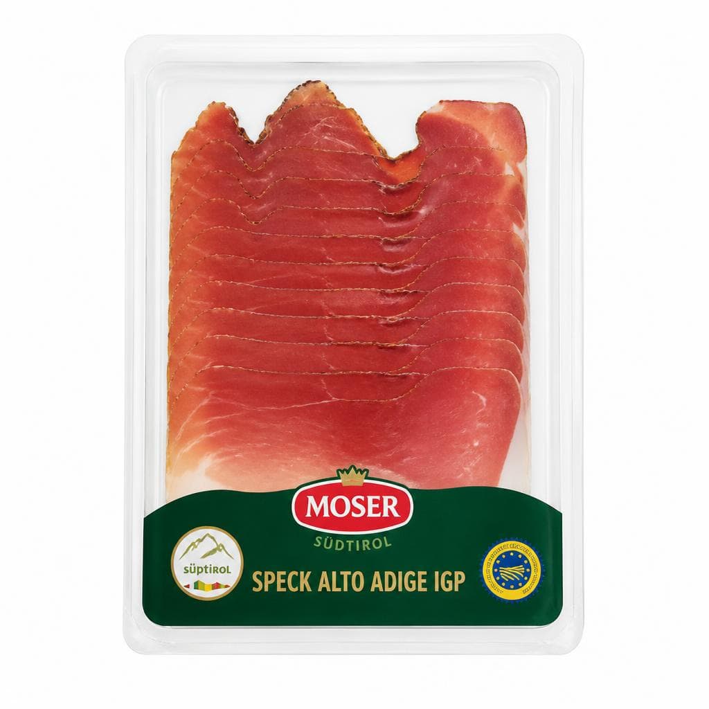 Speck Alto Adige IGP Moser, 180 g – Bennet