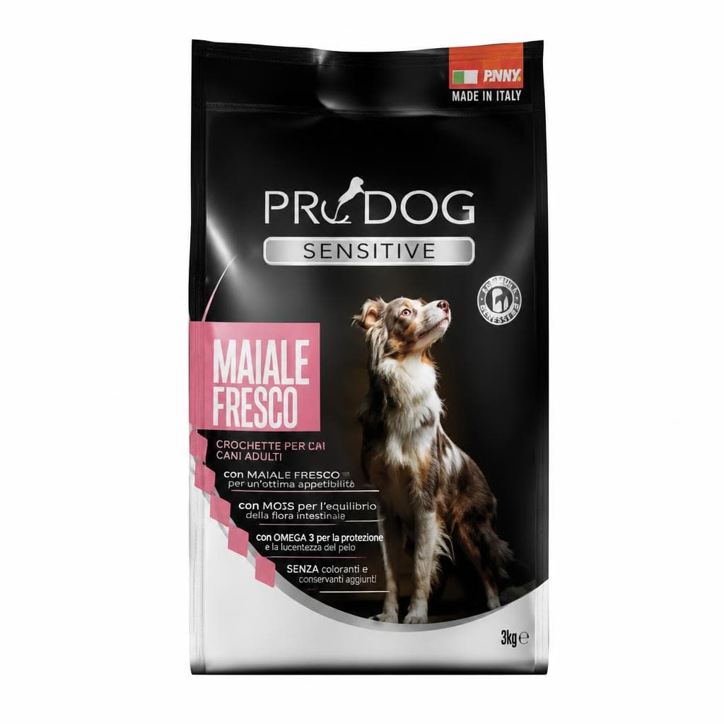 Crocchette Sensitive Maiale 3 kg Prodog in offerta da Penny
