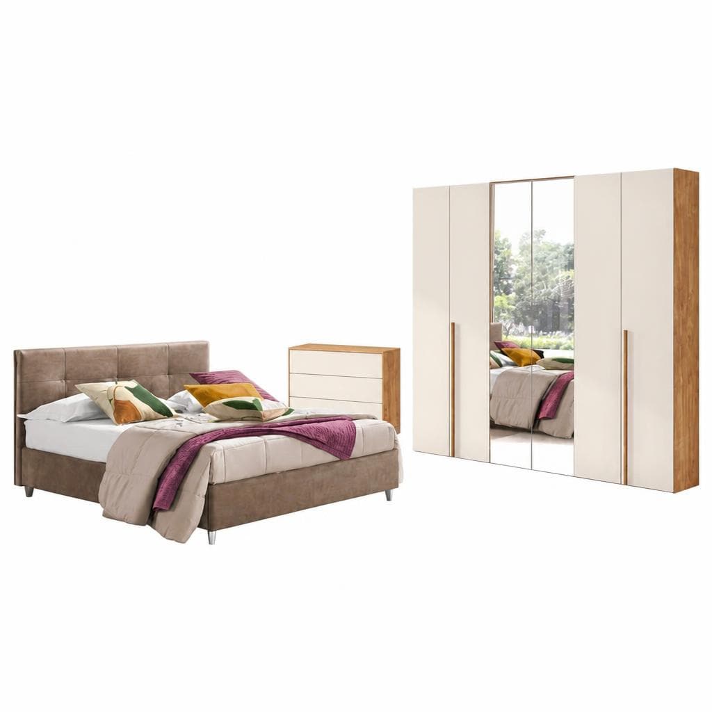 Camera completa Donatella, Armadio cm 240x52x236h – Mondo Convenienza