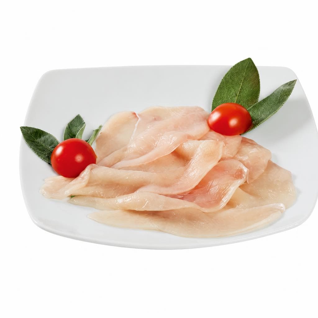 Fettine di pollo "Le Sottilissime", 450 g circa – Panorama