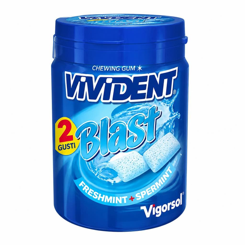 Vivident, Vigorsol o Daygum chewin gum gusti assortiti, da 54 g a 66 g Vivident, Vigorsol, Daygum – Iper La grande i