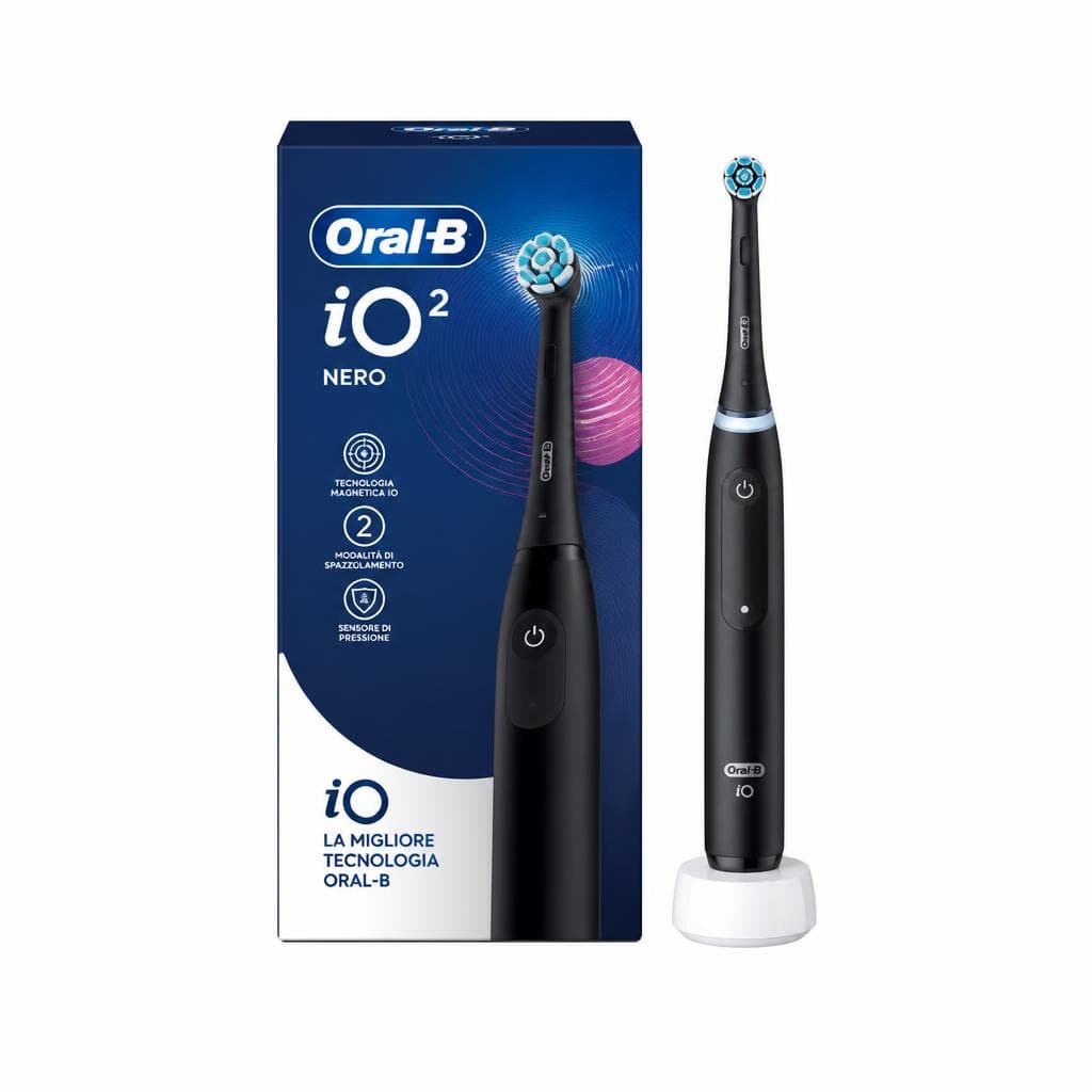 Spazzolino elettrico iO2 Nero Oral-B – Expert