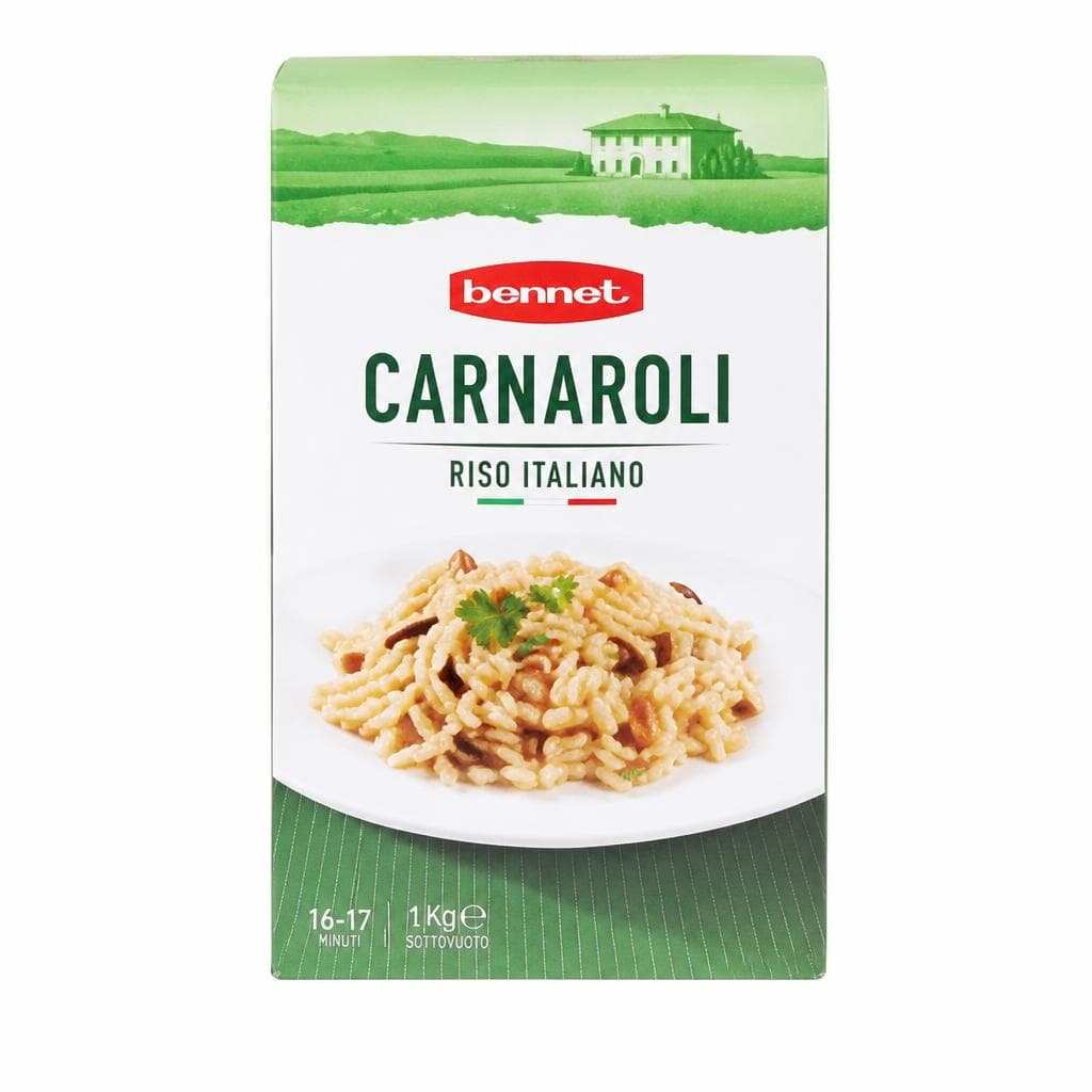 Riso Carnaroli Bennet, kg 1 – Bennet