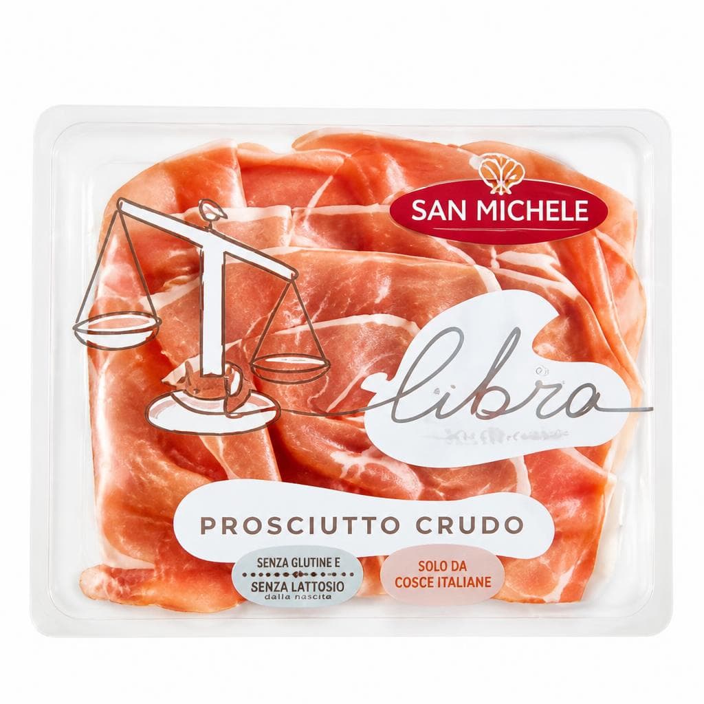 Prosciutto crudo Libra San Michele, 80 g – Il Gigante