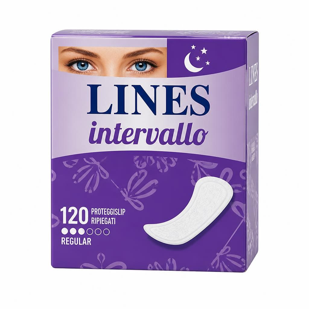 Lines Intervallo salvaslip, 120 pezzi o 132 pezzi – Iper La grande i
