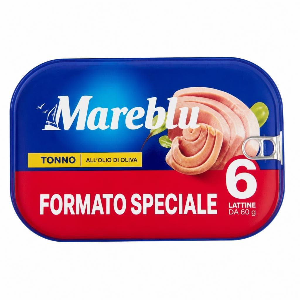 Mareblu tonno in olio di oliva, 105 g x6 – Iper La grande i