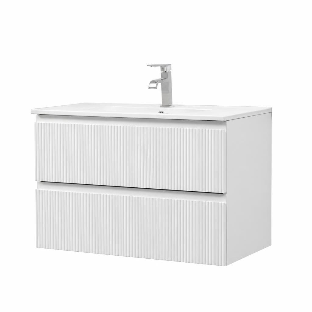 Componibile bagno sospeso Rigato – Mondo Convenienza