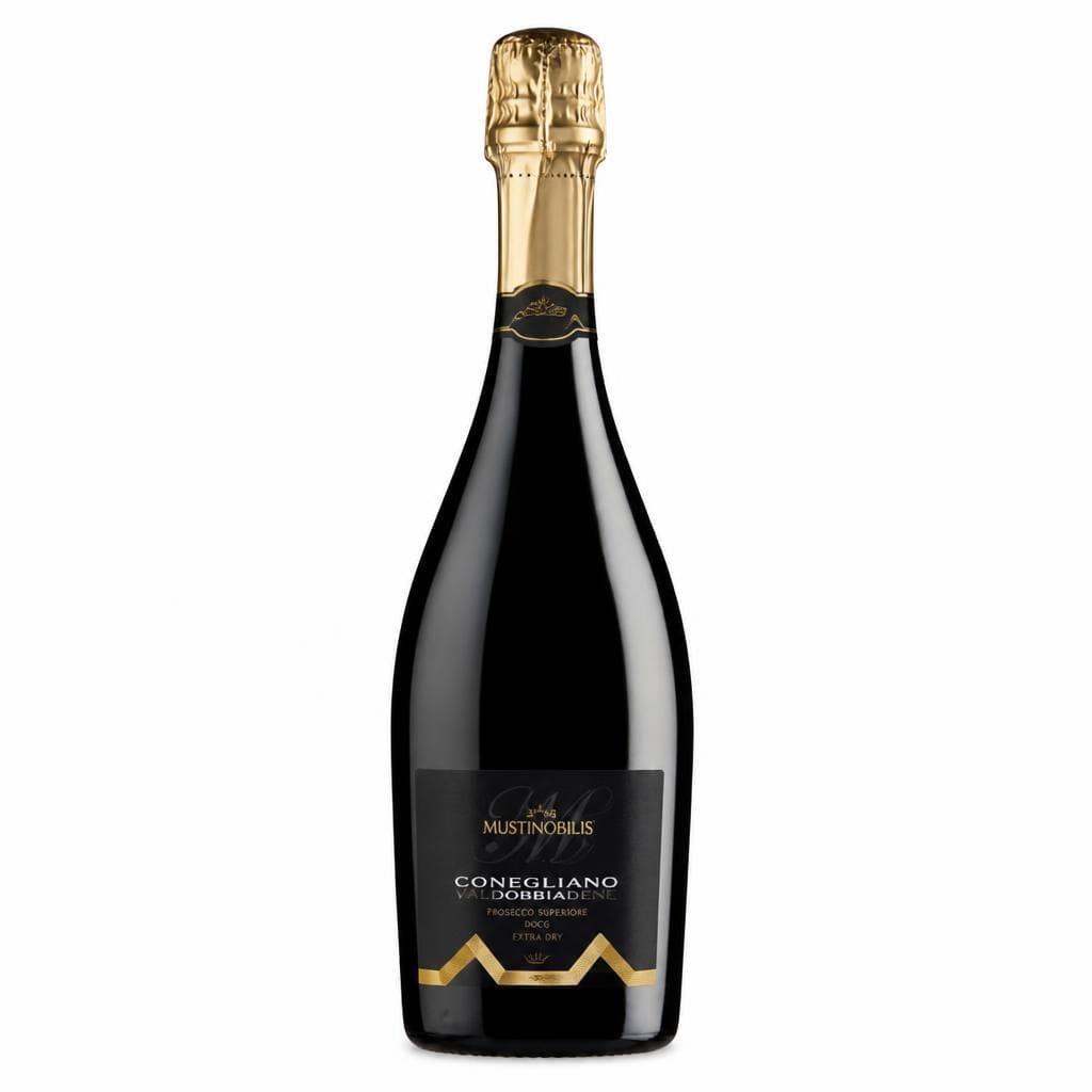 Prosecco Superiore DOCG Conegliano Valdobbiadene Extra Dry Mustinobilis, 750 ml – Bennet