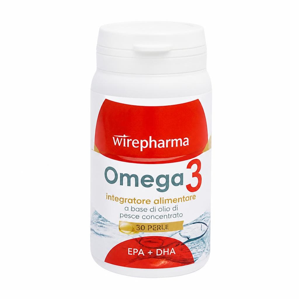 Wirepharma Omega 3 integratore, 30 perle – Dm