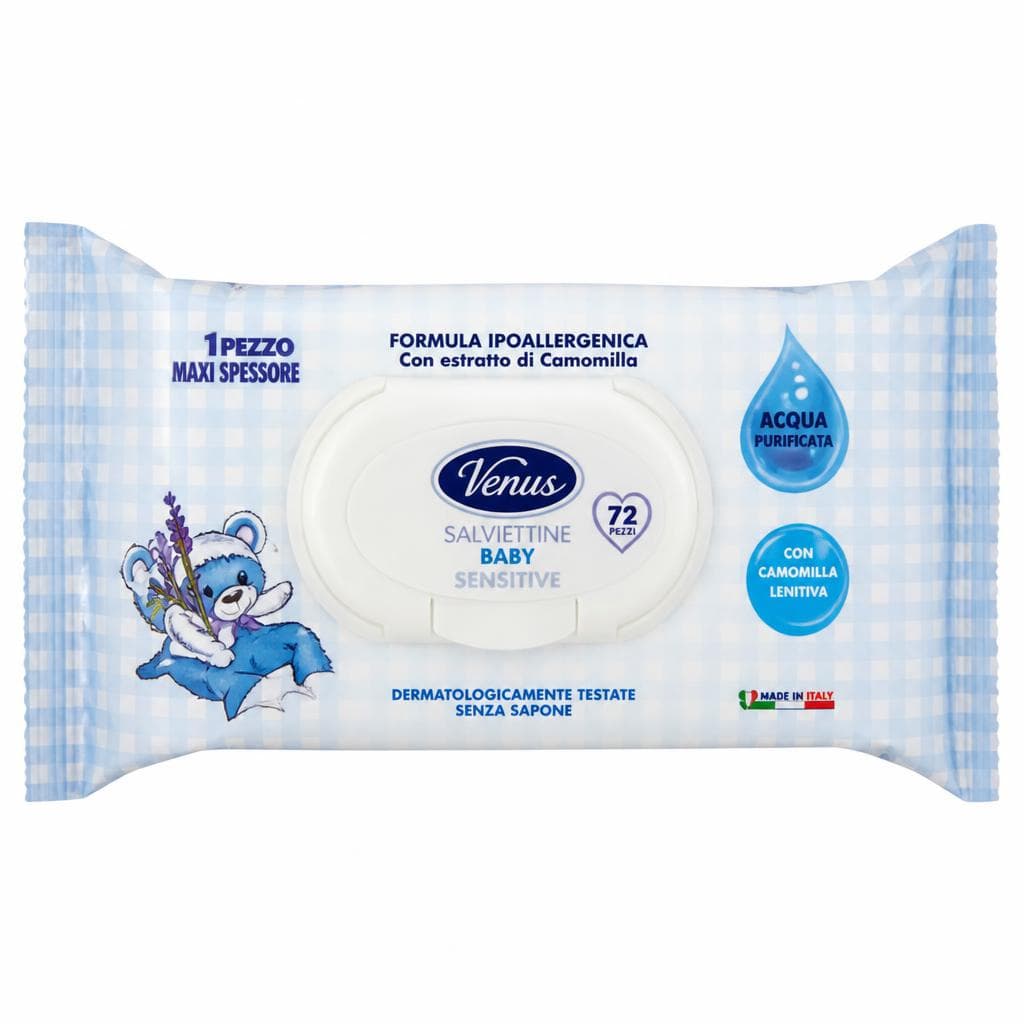 Salviettine Baby Venus, 2 pezzi – Esselunga