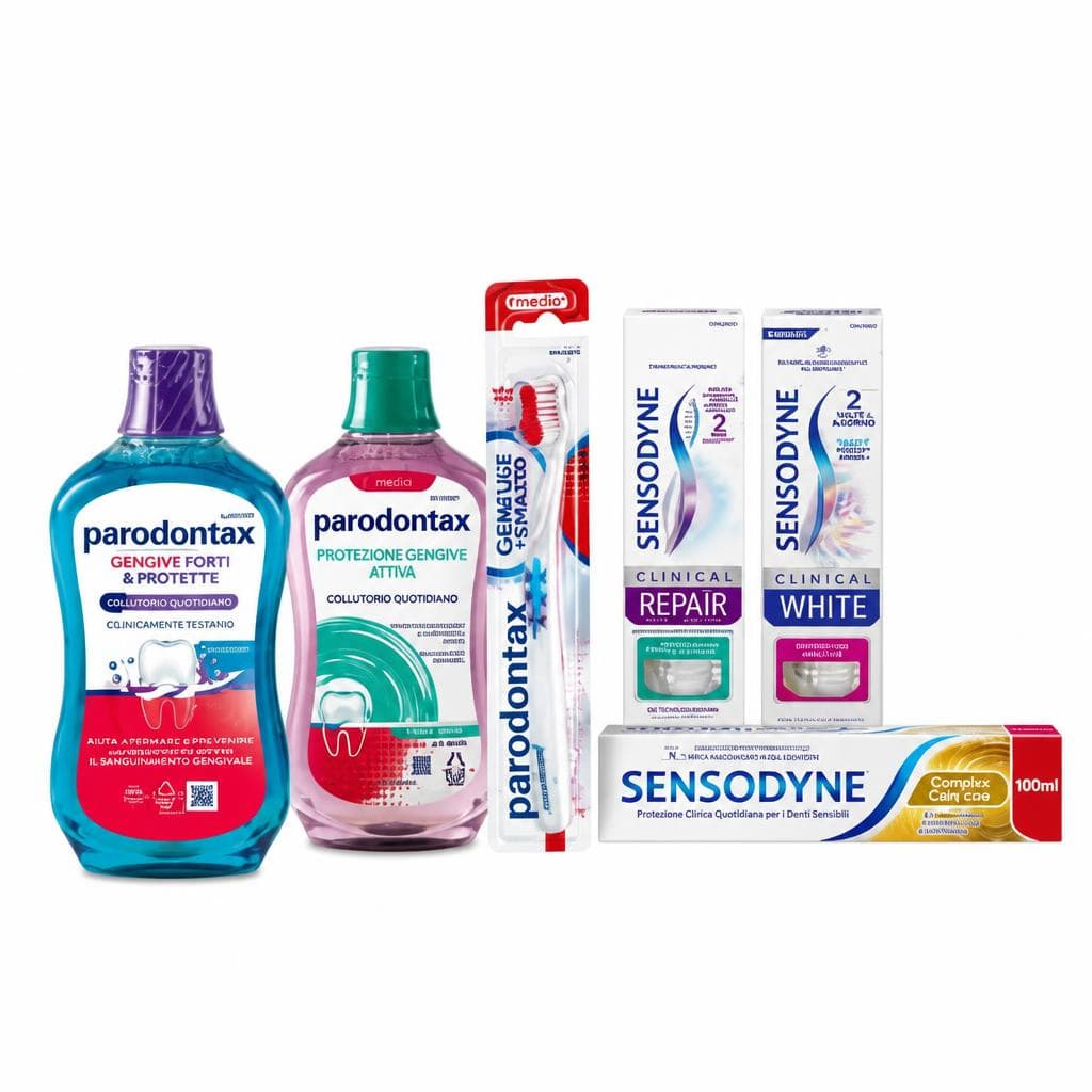 Linea di dentifrici Sensodyne e Parodontax – Esselunga