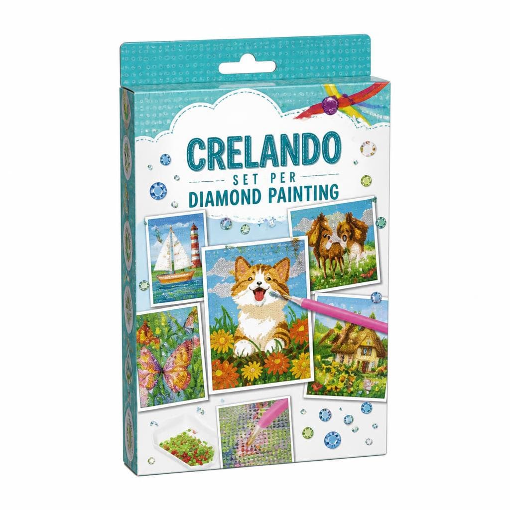 Set per diamond painting crelando in offerta da Lidl