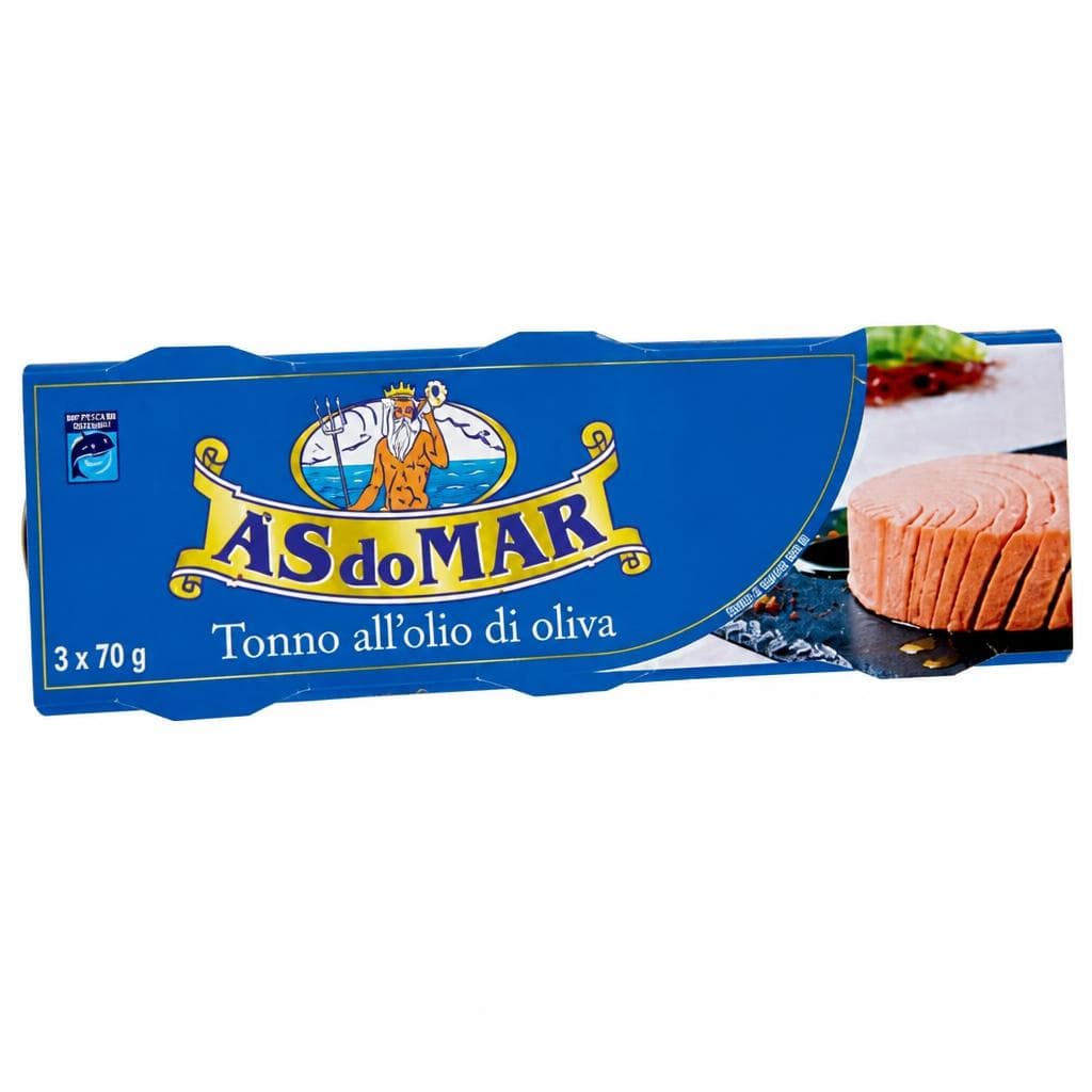 Tonno all'olio di oliva Asdomar, 210 g – Carrefour