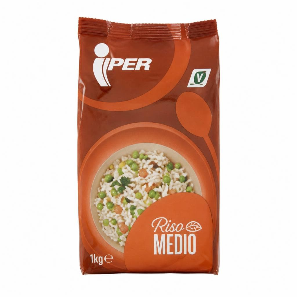Riso medio 1 kg Iper in offerta da Iper La grande i