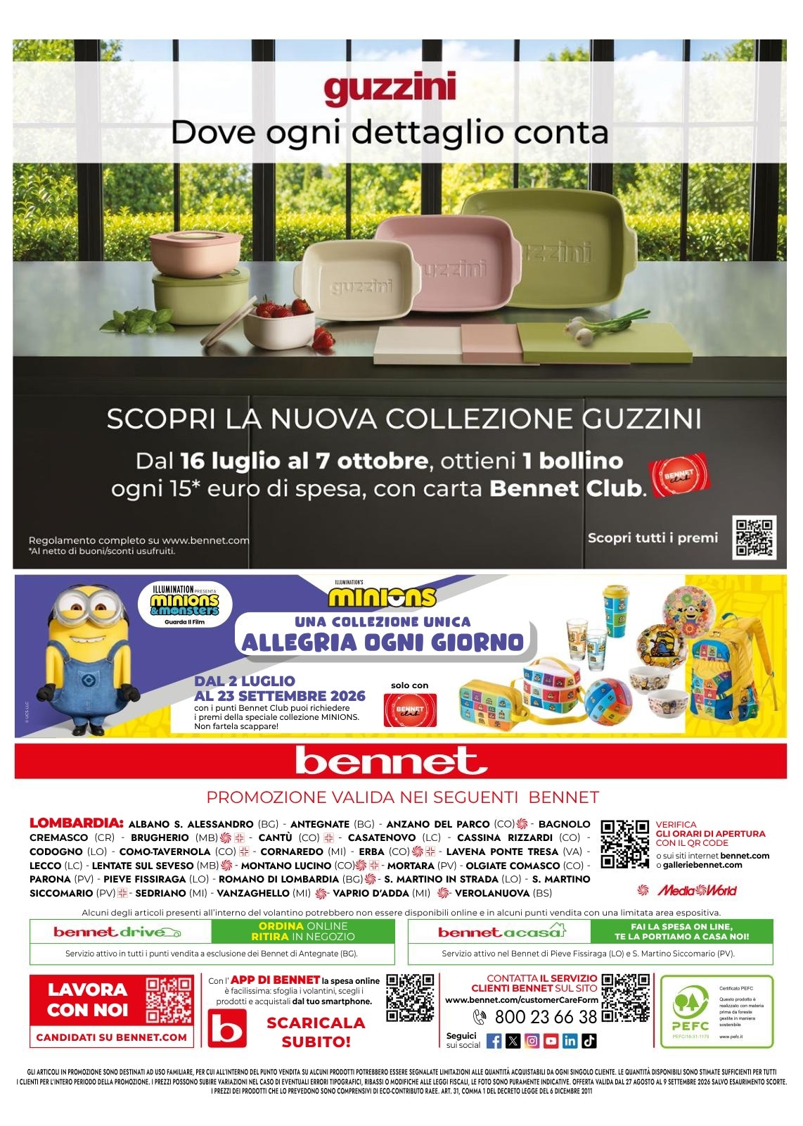 Bennet — Sottocosto Freschi