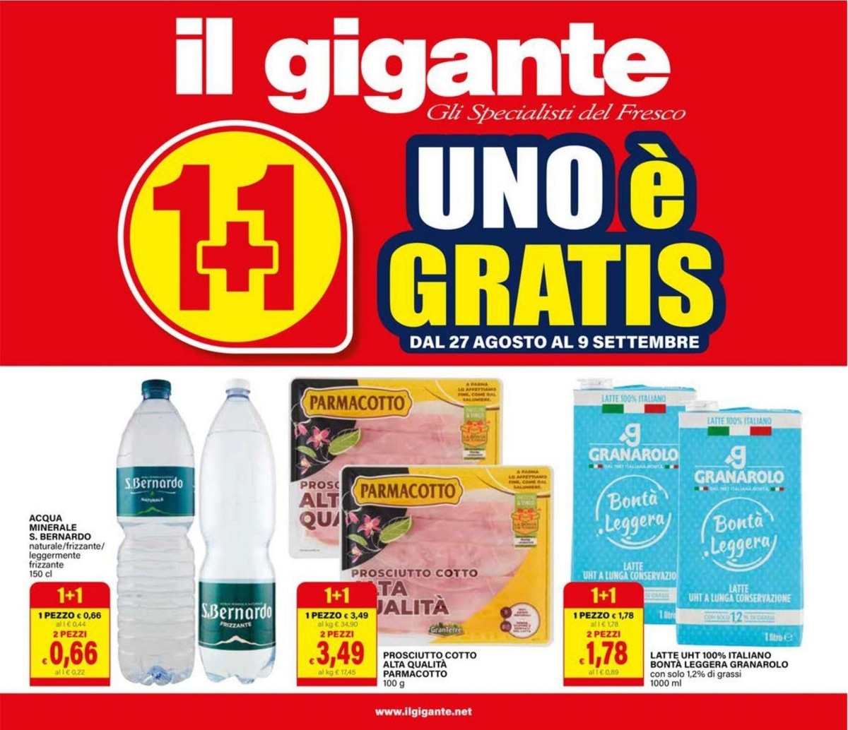 Il Gigante — Uno e gratis